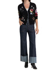 Western Collage Cardigan
