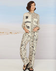 Avery Straight Leg Trouser Mermaid