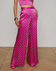 Pilar Wide Leg Pant Silk