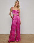 Pilar Wide Leg Pant Silk