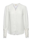 Ava Lace Cuff Blouse