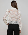 Anita Lace Button Up
