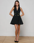 Royalty Fit & Flare Mini Dress