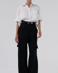 Monica Cargo Linen Pants