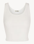 Cropped Scoop Neck Tank
