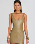 Mero Leather Dress
