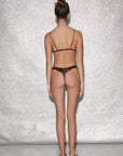 Negroni Embroidered Luxe Triangle Bra