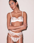 Frankie Lace Boned Balconette Bra