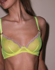 Sheer Tulle Demi Bra
