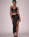 High Slit Skirt