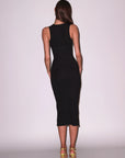 Hourglass Rib Midi Dress