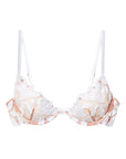 Lily Embroidery Plunge Demi Bra