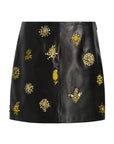 Leila Leather Doris Skirt