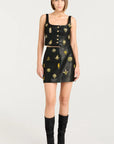 Leila Leather Doris Skirt