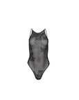 Lace Pointelle Racer Bodysuit