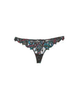 Lily Embroidery Hipster Thong