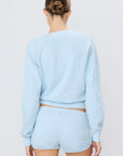 Shrunken Raglan Sweatshirt