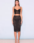 Mesh Longline Bustier