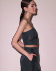 Nylon & Lace Bustier