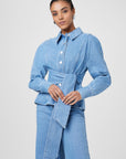 Mina Tie Front Button Down