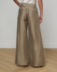 Allanah Linen-Blend Trouser