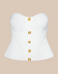 ANNA STRUCTURED PEPLUM CORSET