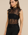 Tours Sleeveless Lace Top