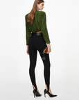 Jersey Gathered Top
