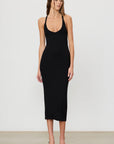 V-Neck Racerback Midi Dress