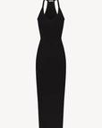 V-Neck Racerback Midi Dress