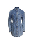 Denim Shirt Dress
