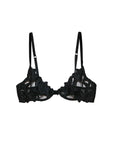 Lily Embroidery Plunge Demi Bra