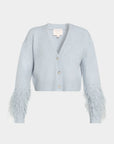 Bria Feather Cardigan