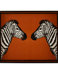 Zebra Lacquer Tray