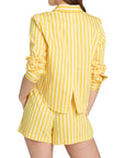 Cosette Crop Hi Low Shirt