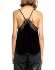 Christy Velvet Top