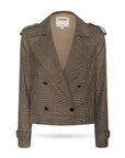 Xoey Cropped Trench