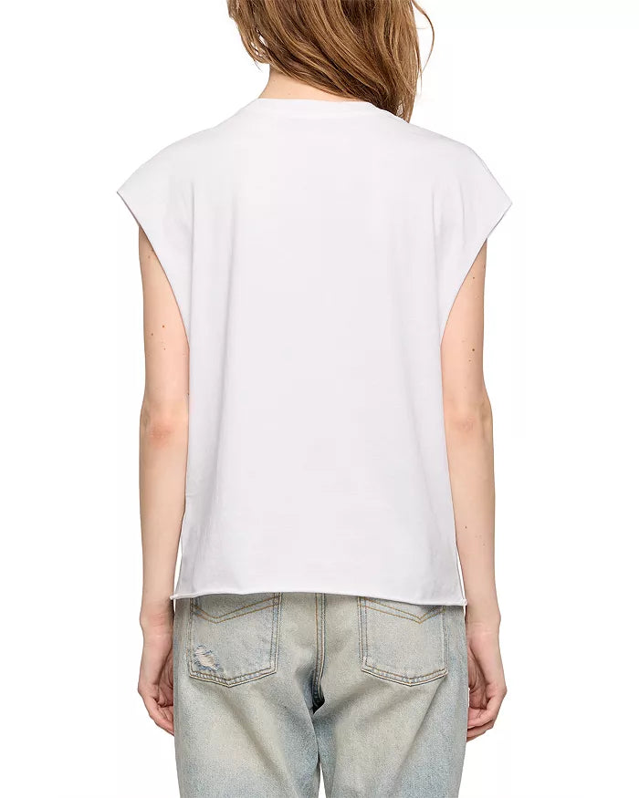 Cloe Cascade Strass Top