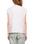 Cloe Cascade Strass Top