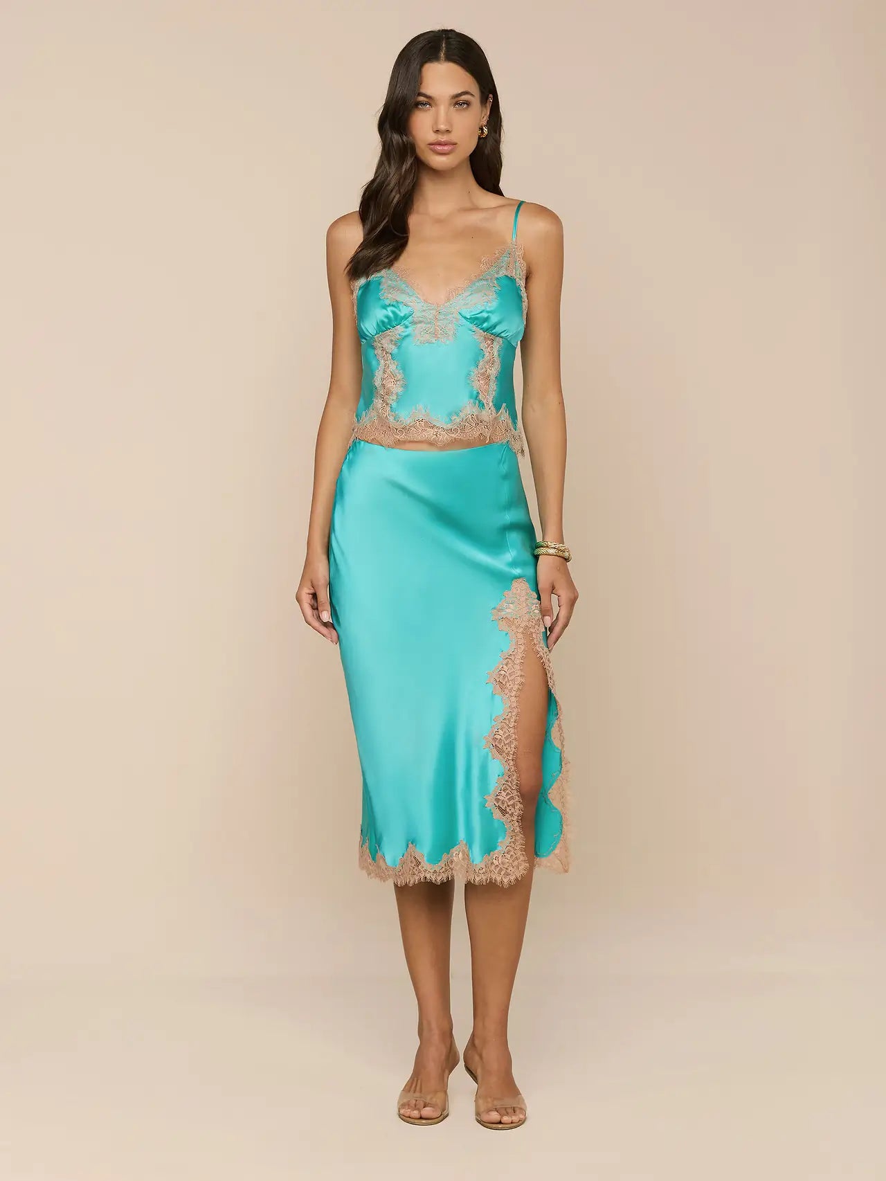 Tico Lace Midi Skirt