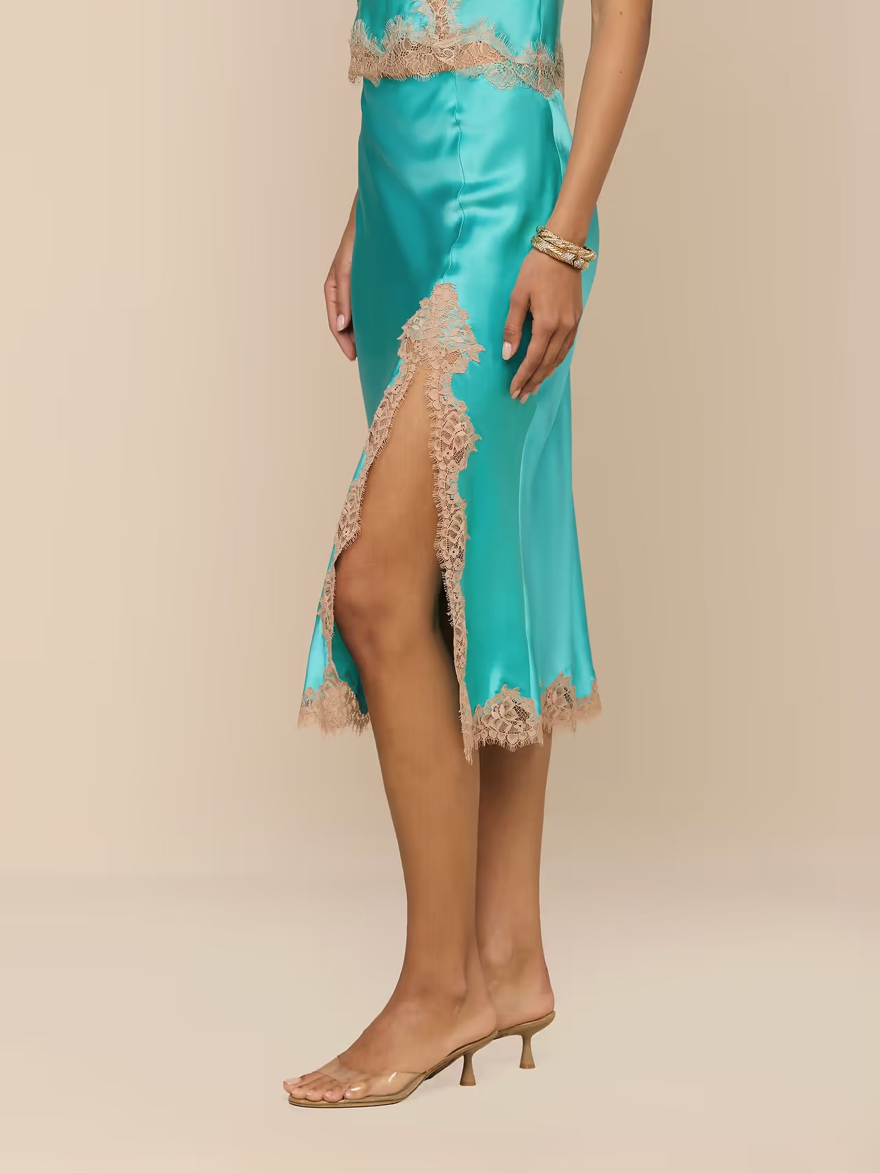 Tico Lace Midi Skirt