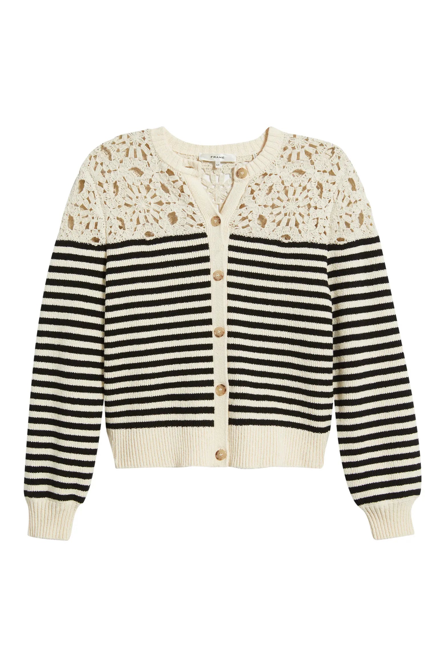 The Coastal Stripe Cardi
