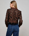 Seychelle Cropped Buttondown