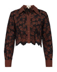 Seychelle Cropped Buttondown