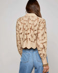 Seychelle Cropped Buttondown
