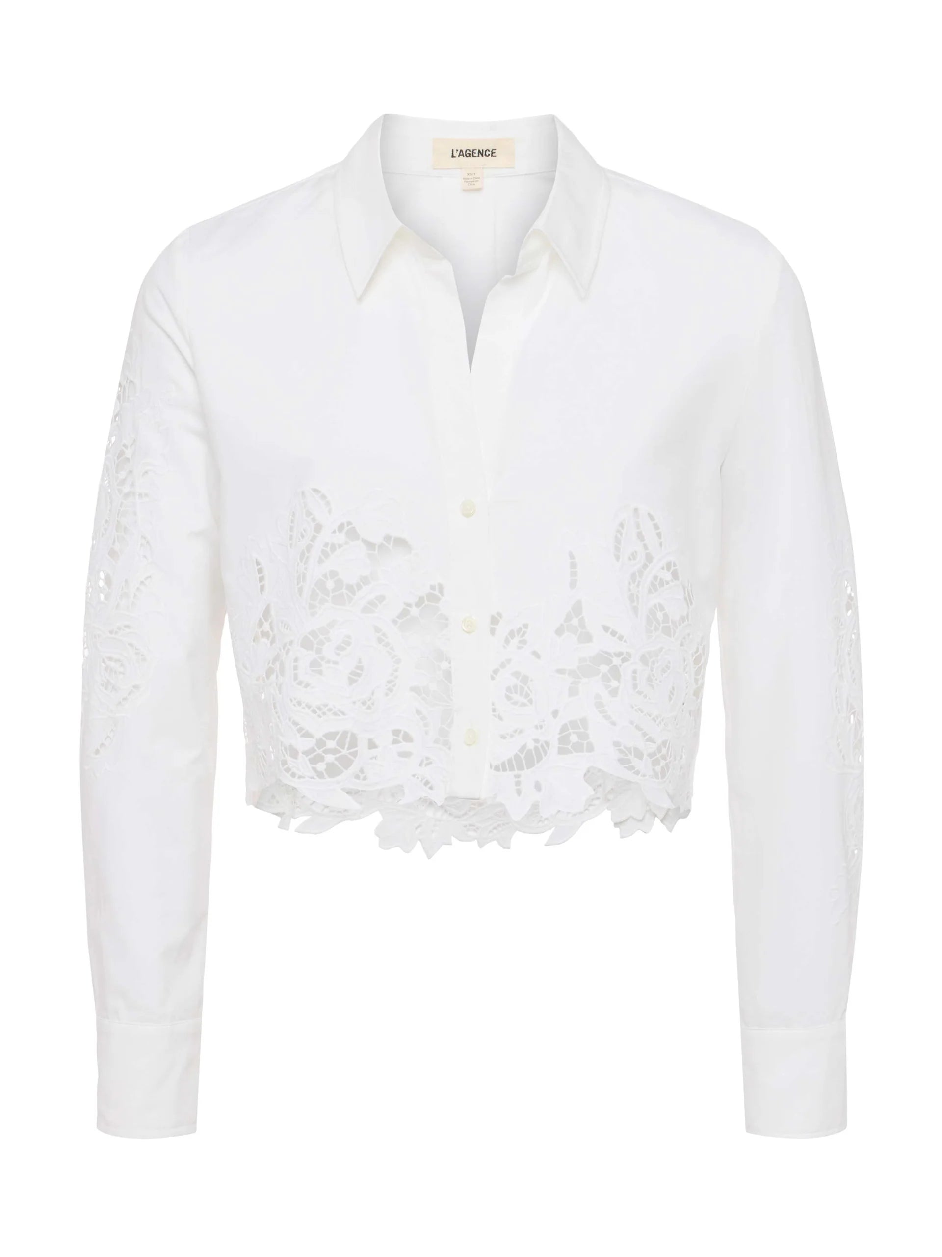 Seychelle Cropped Buttondown