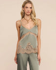 Mitsu Lace Trim Cami