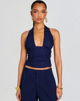 Bimini Mesh Halter Top