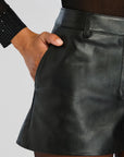 Naya Leather Short