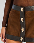 Lisbeth Leather Skirt